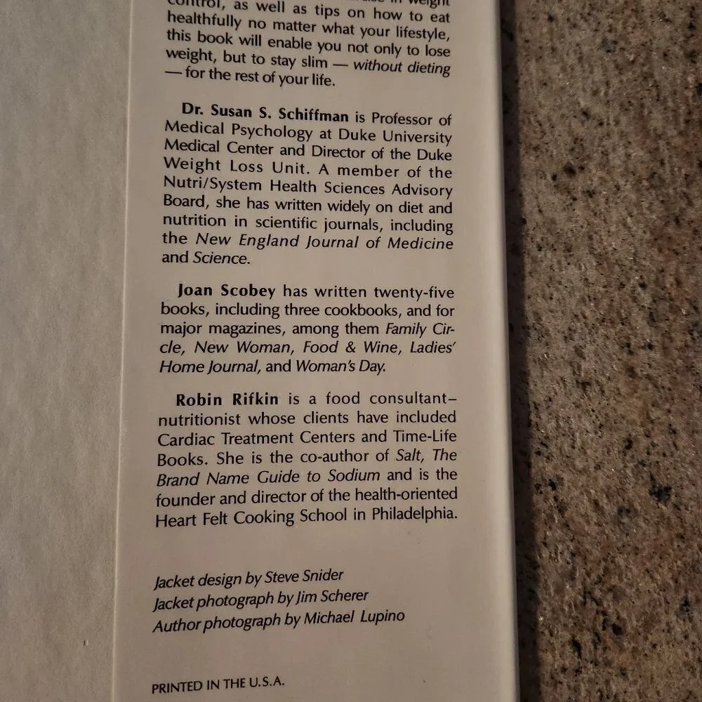 Nutri-system hardcover copy